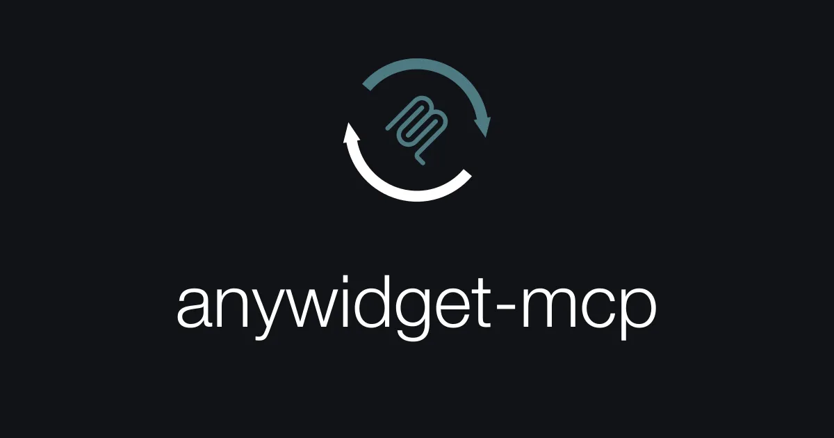 anywidget-mcp project image