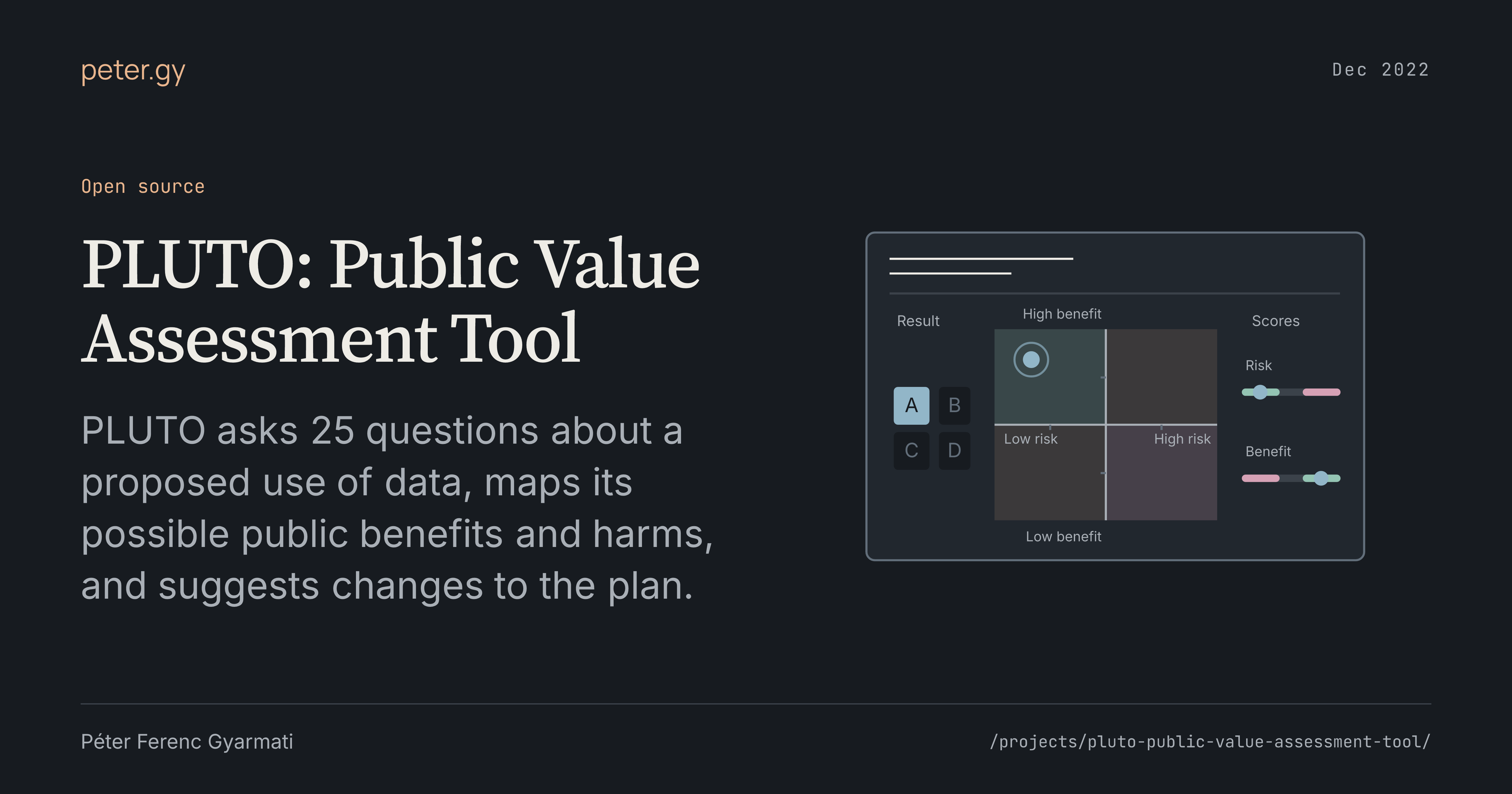 Value Assessment Tool Example Projects | PLUTO: Public Value Assessment Tool